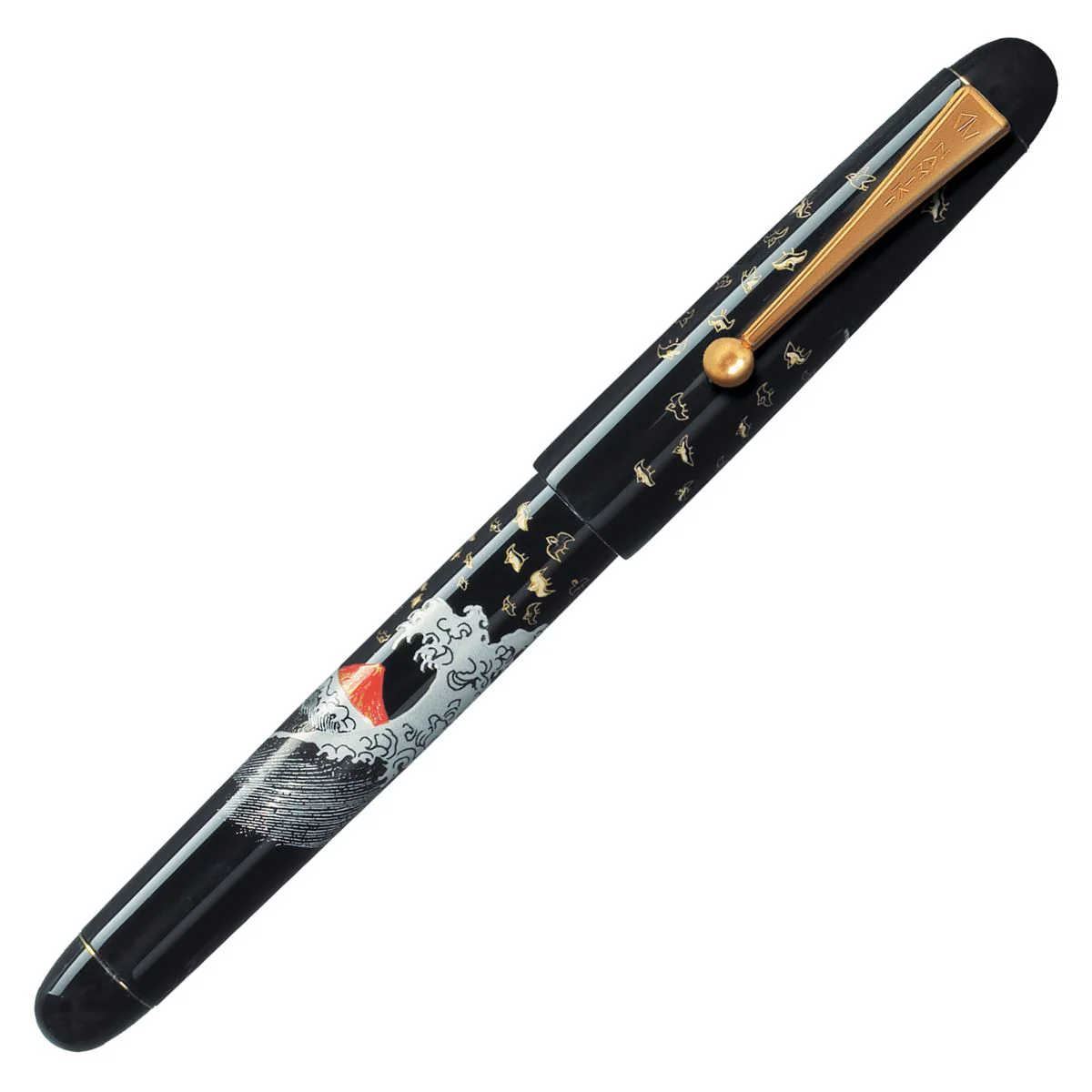 Namiki Nippon Art: Mt. Fuji and Wave Fountain Pen thumbnail